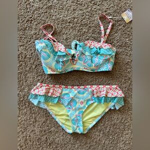 Dillard’s Two Piece Swimsuit - M